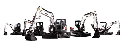 bobcat excavator sizes